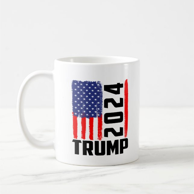 Trump 2024 - Campagne Mug (Gauche)