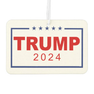 Trump 2024 Classic Rectangle Logo Air Freshener
