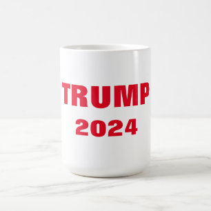 Trump 2024 Colourful Red White Gift Party Favour Coffee Mug