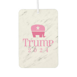 Trump 2024 Cute Pink Elephant Air Freshener