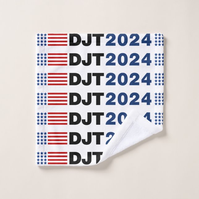 Trump 2024 DJT (Gant de toilette)