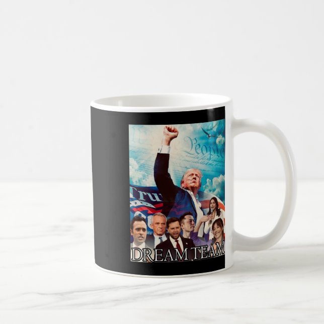 Trump 2024 Dream Team  Coffee Mug (Right)