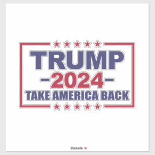 Trump 2024 Election American Flag