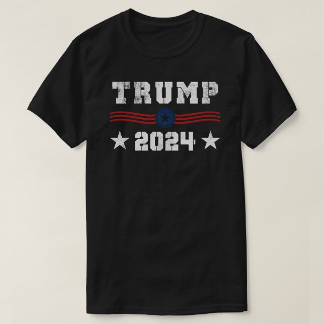 TRUMP 2024 Election Essential T-Shirt (Design Front)