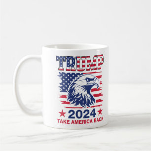 Trump 2024 Election, Take America Back Coffee Mug