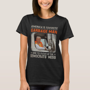 Trump 2024 Election Trump Garbage Man Vote Trump P T-Shirt