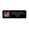 Trump 2024 Elegant Gold Vintage American Flag