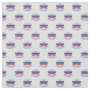 Trump 2024 Faith Family Freedom Fabric