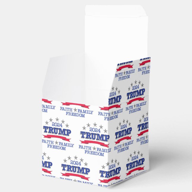 Trump 2024 Faith, Family, Freedom Favor Box (Opened)