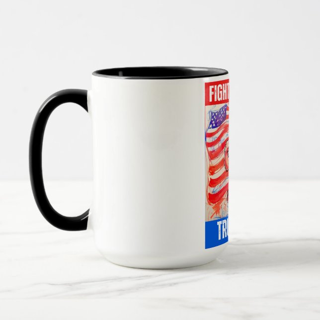 TRUMP 2024 FIGHT FIGHT FIGHT MUG (Left)