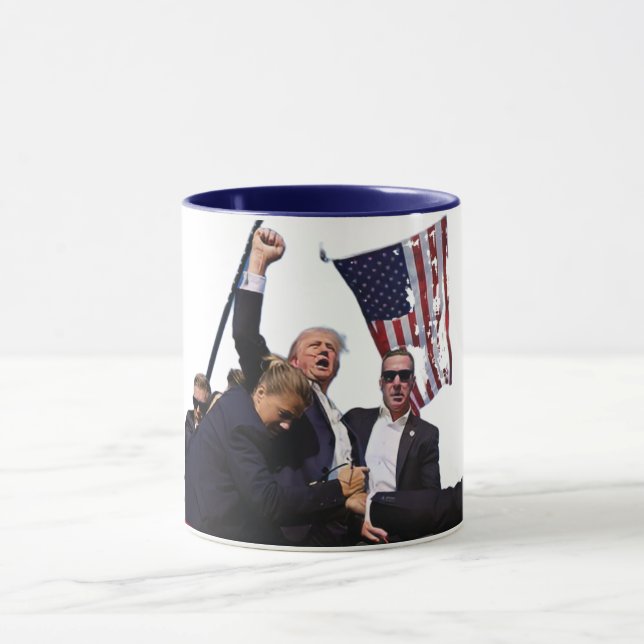 Trump 2024: Fight for America Mug (Center)