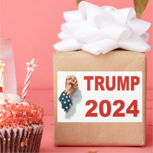Trump 2024 fist of freedom sticker