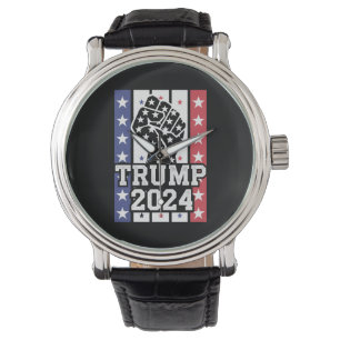 Trump 2024 Fist Outlaw Hillbilly J.D.Vance 2024 Watch