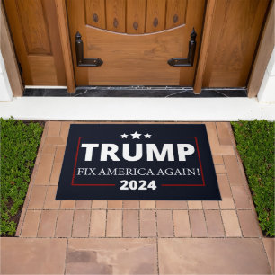 Trump 2024 Fix America Again Doormat