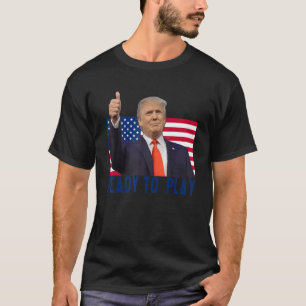 Trump 2024 Flag 45 47 Election Save America Again  T-Shirt