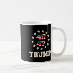 Trump 2024 Flag (on Byck) Take America Ck Trump Fl Coffee Mug