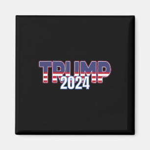 Trump 2024 For President Conservative Republican  Magnet