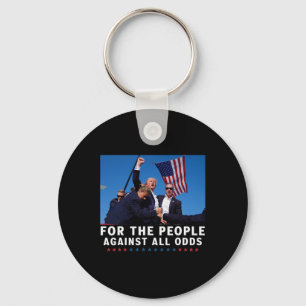 Trump 2024 For The People Keychain