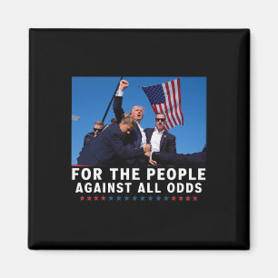 Trump 2024 For The People  Magnet