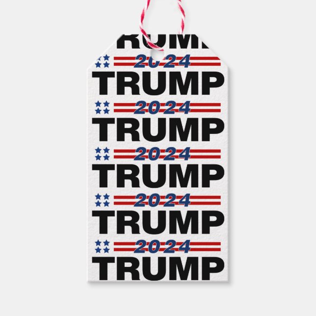 Trump 2024 gift tags (Front)