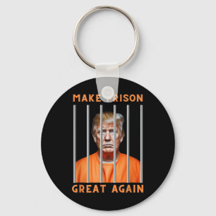 Trump 2024 In Prison Keychain