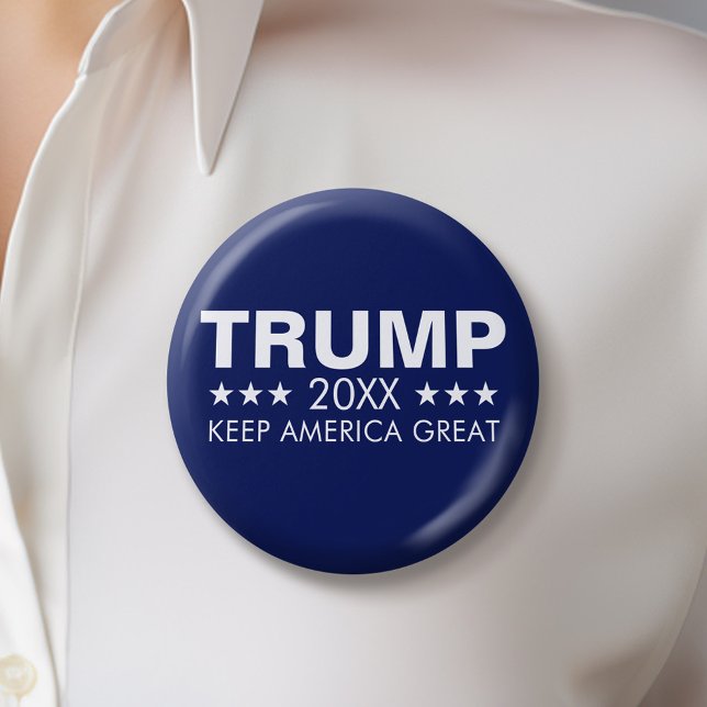 Trump 2024 Keep America Great 2 Inch Round Button (Trump 2024 Button)