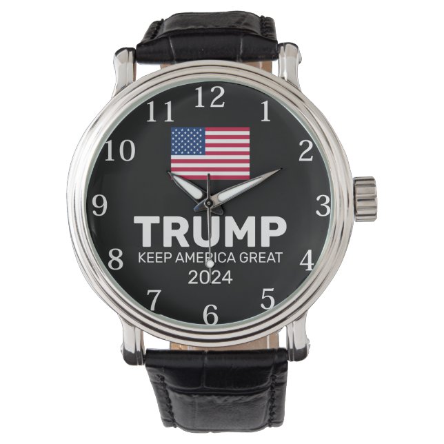 Trump 2024 Keep America Great Watch (Front)
