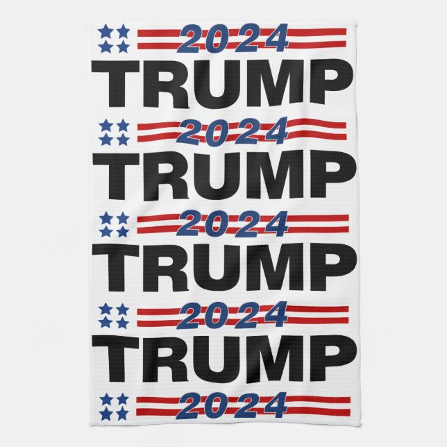 Trump 2024 kitchen towel (Vertical)