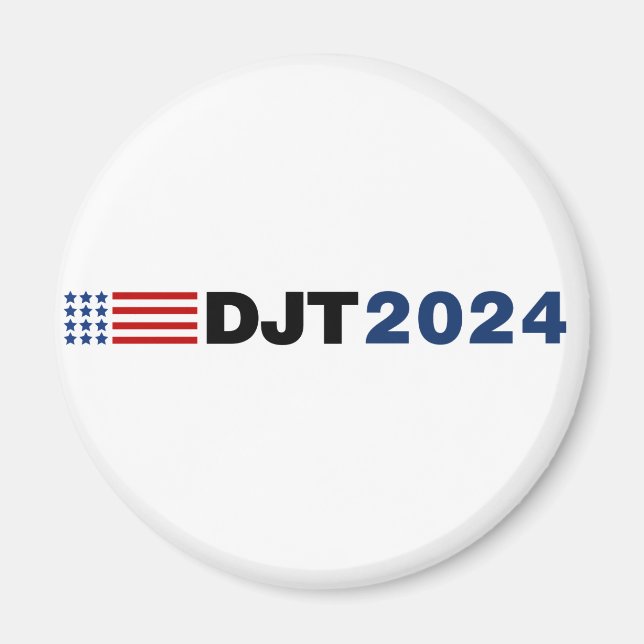 Trump 2024 Magnet DJT (Devant)