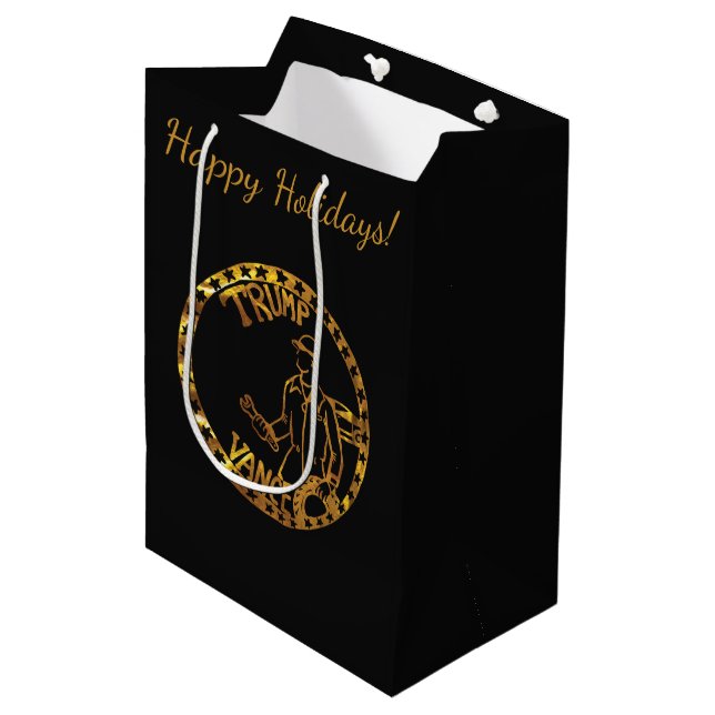 TRUMP 2024 MEDIUM GIFT BAG (Front Angled)