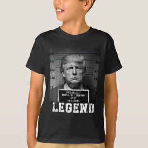Trump 2024 Mugshot President Legend Take America B T-Shirt