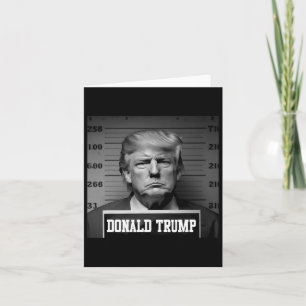Trump 2024 Mugshot Trump Mug Shot President  Card