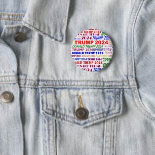 Trump 2024 Multi-Colour Medley 2 Inch Round Button