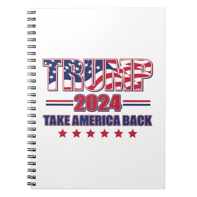 Trump 2024 notebook (Front)