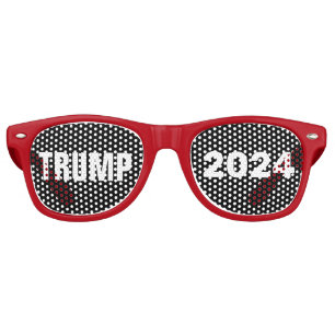 TRUMP 2024 NOVELTY FUNGLASSES LUNETTES DE SOLEIL