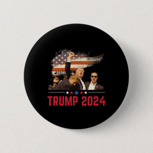 Trump 2024 Outlaw Hillbilly J.d.vance 2024 Donald 2 Inch Round Button