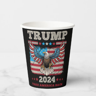 Trump 2024 paper cups