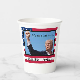Trump 2024 paper cups