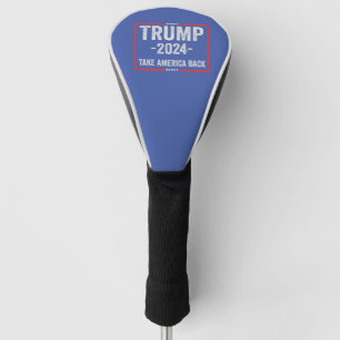 Trump 2024 Patriotic Republican Election President Golf Head Cover