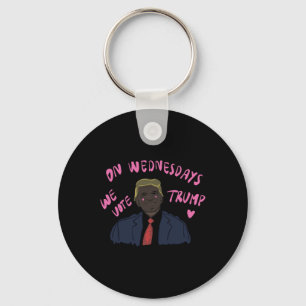 Trump 2024 Pink Cute Funny Keychain