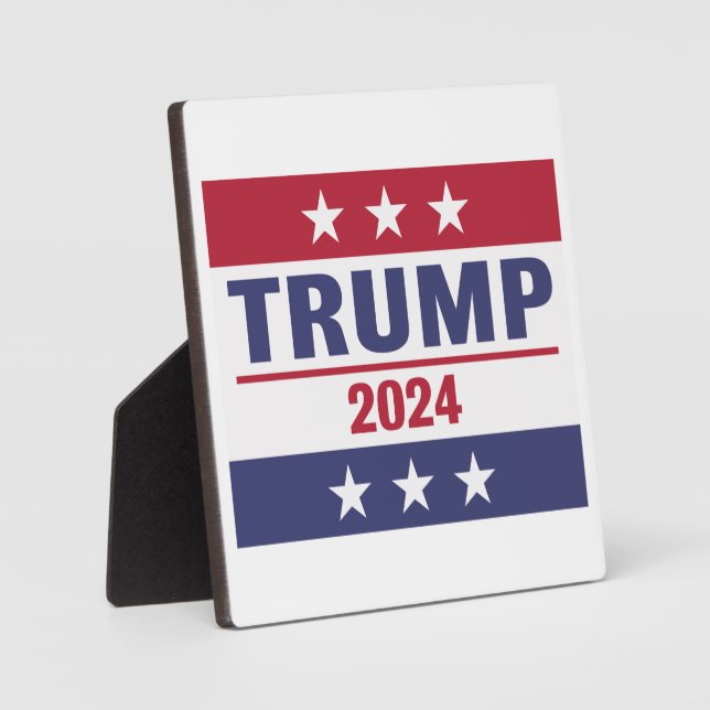 Trump 2024 plaque (Front)