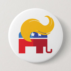 Trump 2024 Presidential Election  3 Inch Round Button
