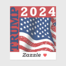 Trump 2024 Presidential Election American Flag