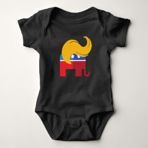 Trump 2024 Presidential Election  Baby Bodysuit