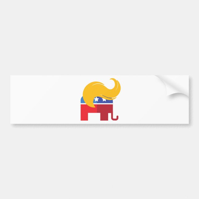 Trump 2024 Presidential Election  Bumper Sticker (Front)