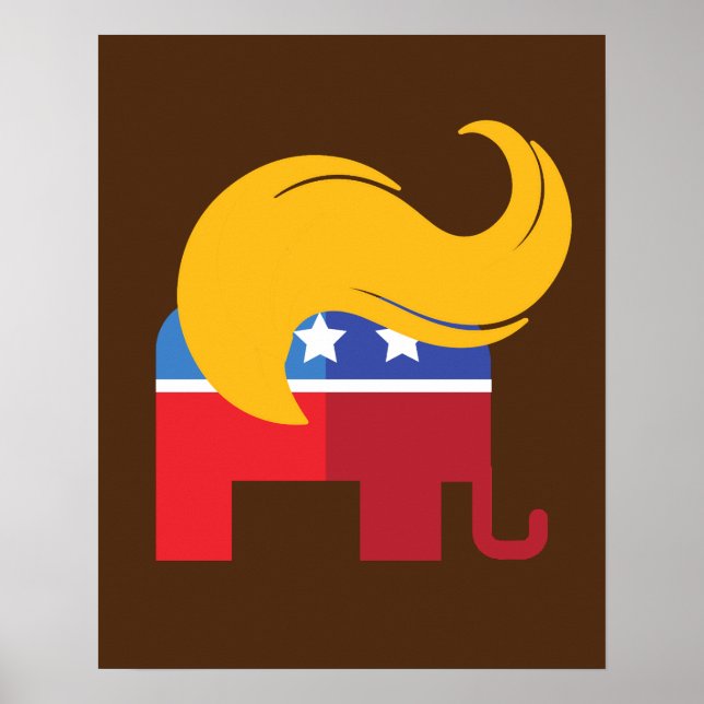 Trump 2024 Presidential Election  Poster (Front)