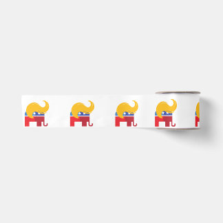Trump 2024 Presidential Election Satin Ribbon