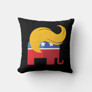 Trump 2024 Presidential Election  Throw Pillow