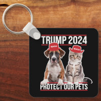 Trump 2024 Protect Our Pets Cat Dogs MAGA
