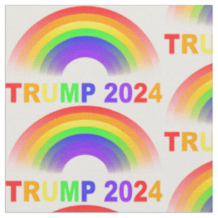 Trump 2024 Rainbow Fabric